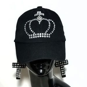 Crown with the cross in swark. crystals on a cap!